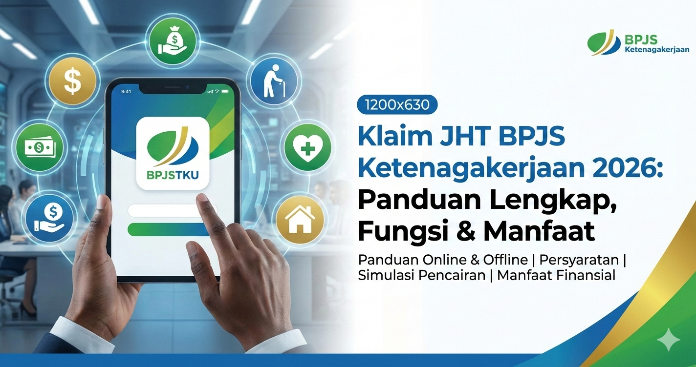 Klaim JHT BPJS Ketenagakerjaan 2026: Panduan Lengkap, Fungsi & Manfaat