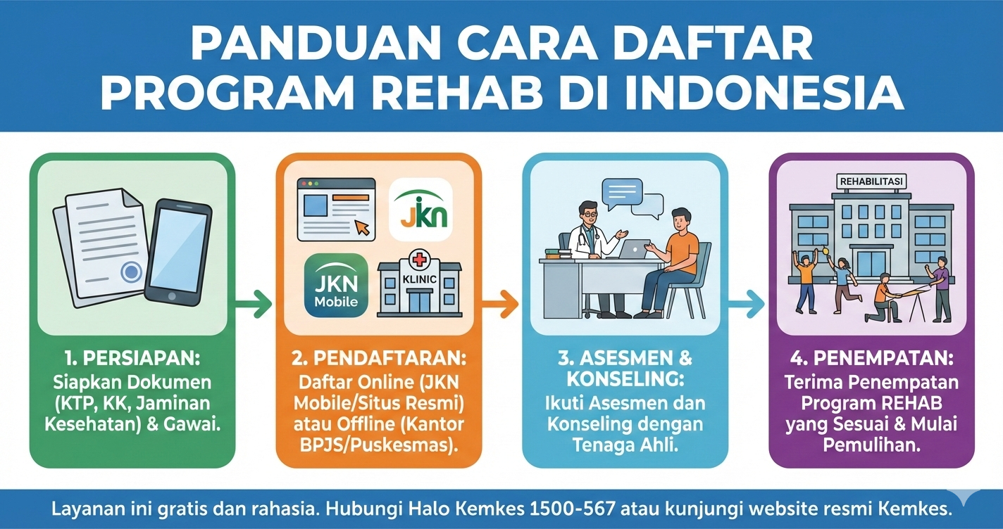 Panduan Cara Daftar Program REHAB di Indonesia