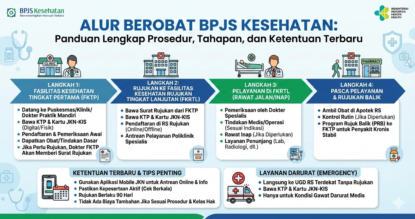 Alur Berobat BPJS Kesehatan: Panduan Lengkap Prosedur, Tahapan, dan Ketentuan Terbaru
