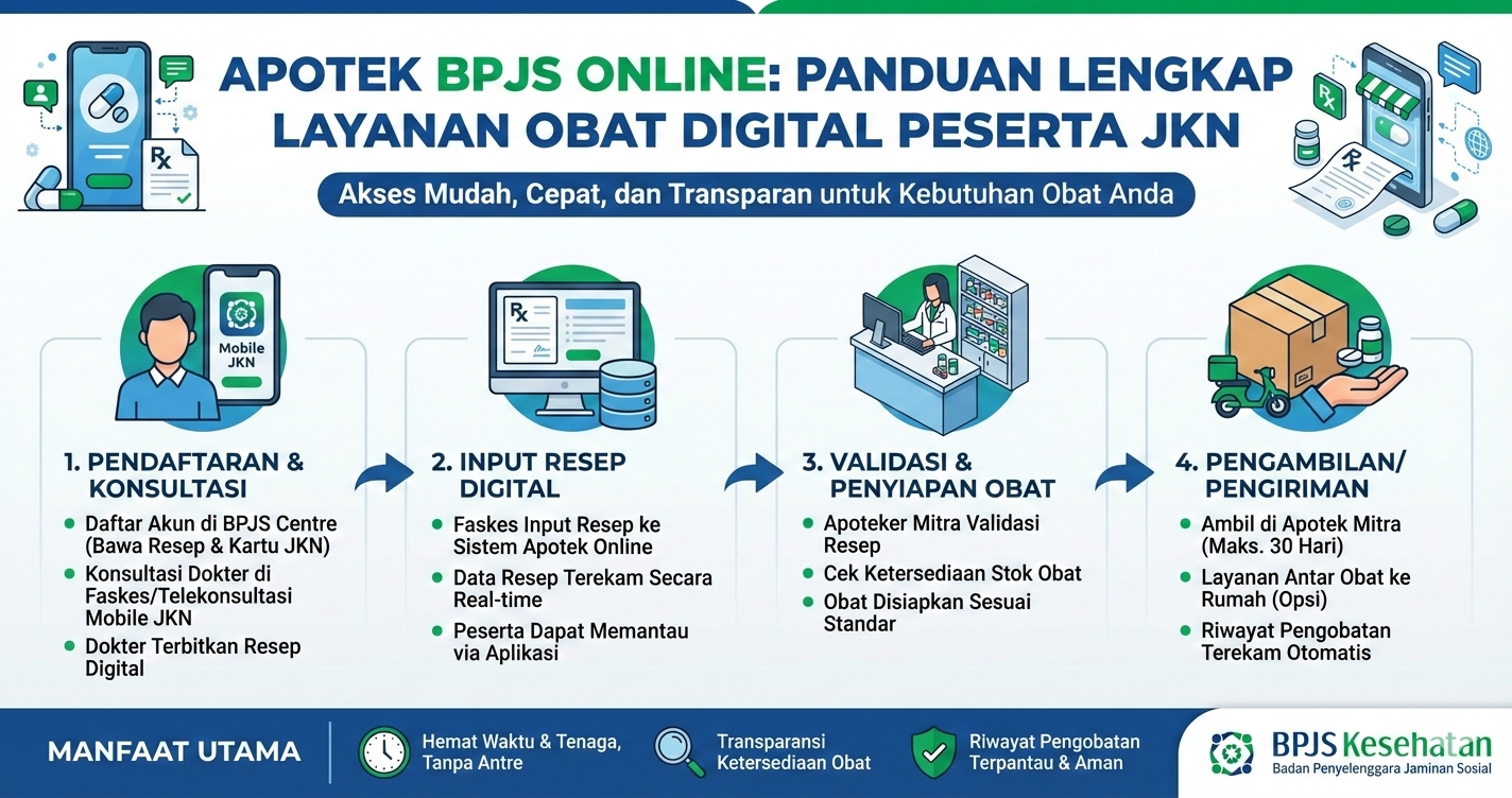 Apotek BPJS Online: Panduan Lengkap Layanan Obat Digital Peserta JKN