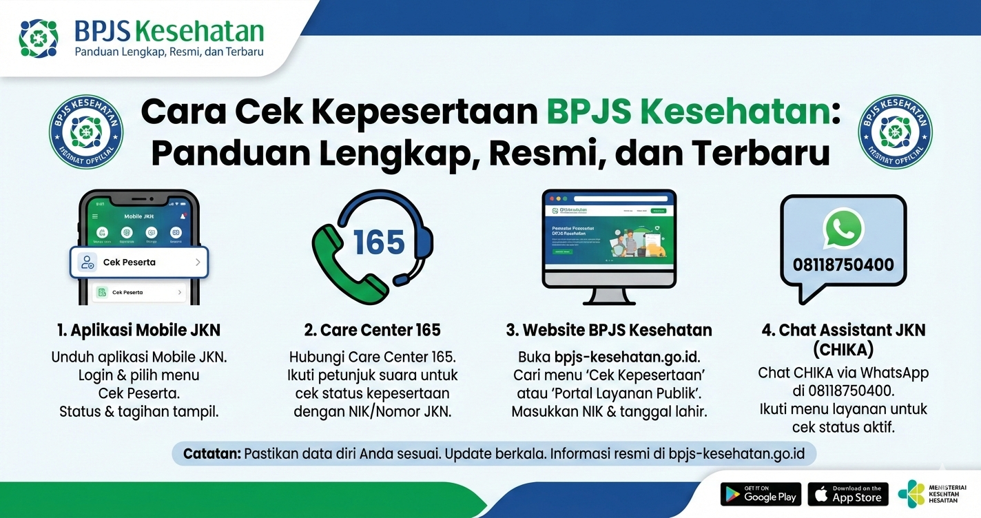 Cara Cek Kepesertaan BPJS Kesehatan: Panduan Lengkap, Resmi, dan Terbaru
