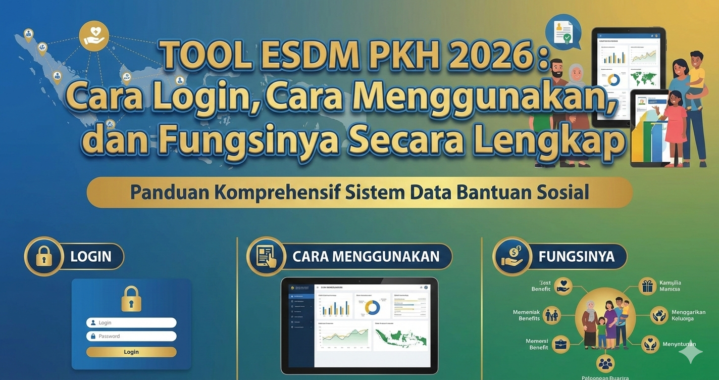 Tool ESDM PKH 2026: Cara Login, Cara Menggunakan, dan Fungsinya Secara Lengkap