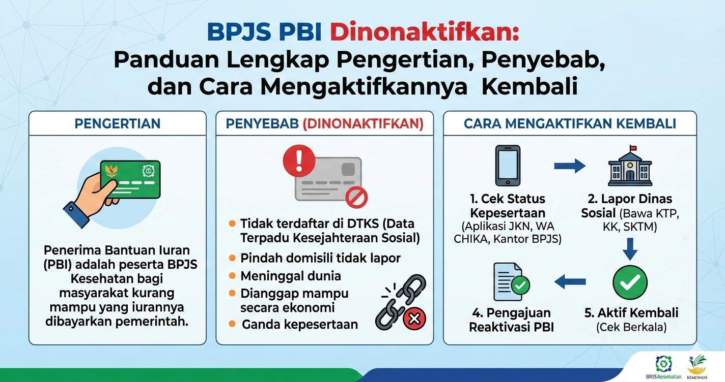 BPJS PBI Dinonaktifkan: Panduan Lengkap Pengertian, Penyebab, dan Cara Mengaktifkannya Kembali